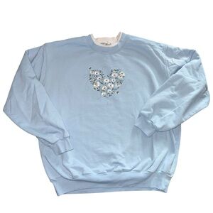 Vintage Morning Sun Embroidered Sweatshirt